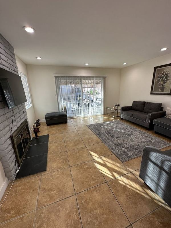 Luxury living room, freshly cleaned